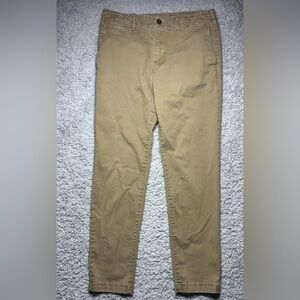 American Eagle Pants Mens 30 x 32 Khaki Slim Straight Lived In Flex 5 Pocket